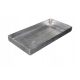 Metal bathtub for WEMA Grid 1200x1100 container