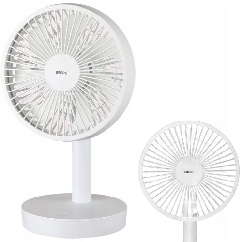  Ventilateur de table Eberg TES blanc