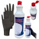 D-Lux joint cleaning fluid 1 l + gloves 2 pcs. Black 1 PAIR