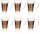 Glasses and cups Bokonopl latte glasses 300 ml 6 pcs.