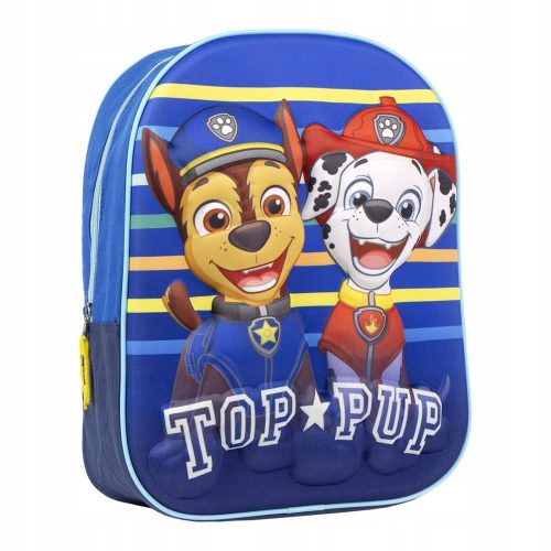  Kindergarten backpack with one compartment, Paw Patrol Cerda for girls, shades of blue