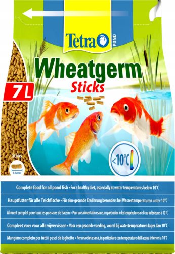  Tetra Pond Wheatgerm Sticks Fish Food 7 l