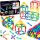  Trifox magnetic building blocks MAGNETIC BUILDING BLOCKS PUZZLE 124 pcs.