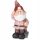  Garden gnome figure for the garden, 21 cm, red