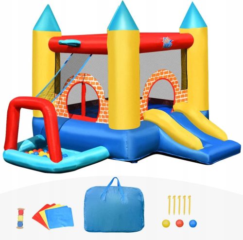 Inflatable square for children from 3 to 10 years