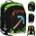  Minecraft Multi-Compartment School Backpack, Starpak, Black, Brown and Beige, Green Shades, 20L