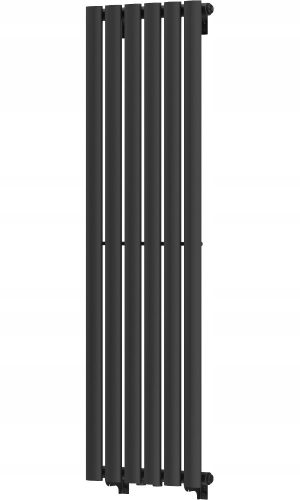 Black decorative radiator Mexen 417 W