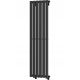 Black decorative radiator Mexen 417 W