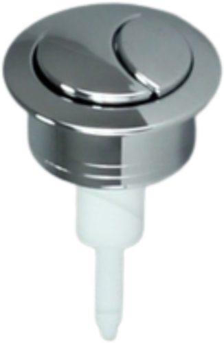 BiM water-saving HYDRO-ERA toilet flush button, chrome