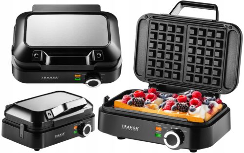  Transa Electronics TE-32 1500 W waffle maker black