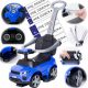  Large push-on ride-on, RUBBER WHEELS + NAME PLATES
