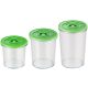  Vacuum sealer containers 3 pieces