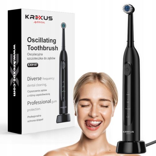  Krexus rotating electric toothbrush