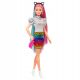  Barbie Doll Hairstyle Colorful Leopard GRN81