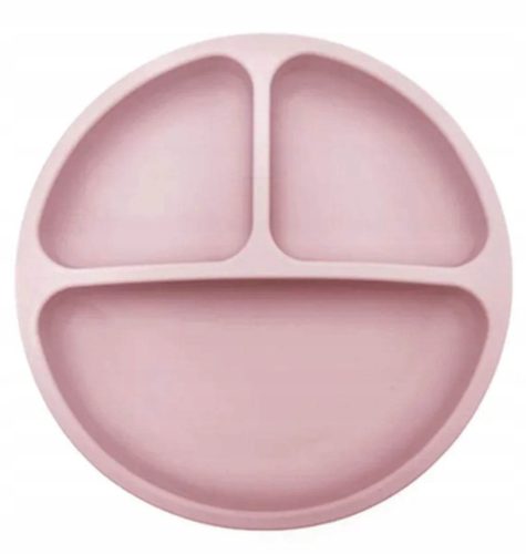  Lassig-Teller, pink Silicone