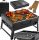  Charcoal grill TOURIST GRILL 35 x 27 cm Camping Portable Foldable