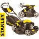  Stanley petrol lawn mower with basket, 196 cm³ capacity. Basket 60 l, cutting width 51 cm