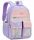 Colorful Rainbow School Backpack with Unicorn Charms and Pen for Kids