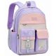 Colorful Rainbow School Backpack with Unicorn Charms and Pen for Kids