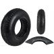 TIRE WITH TUBE FOR BRRORROW WHEEL 4.80/4.00-8 4PR