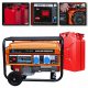 Extralink 3000W Portable Single Phase Gasoline Generator