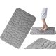 Absorbent bathroom rug, quick-drying mat