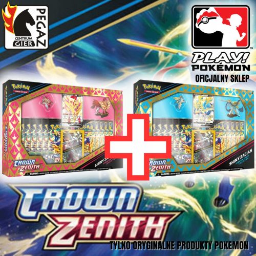  Pokémon Trading Card Game: Crown Zenith Zamazenta & Zacian SET 2