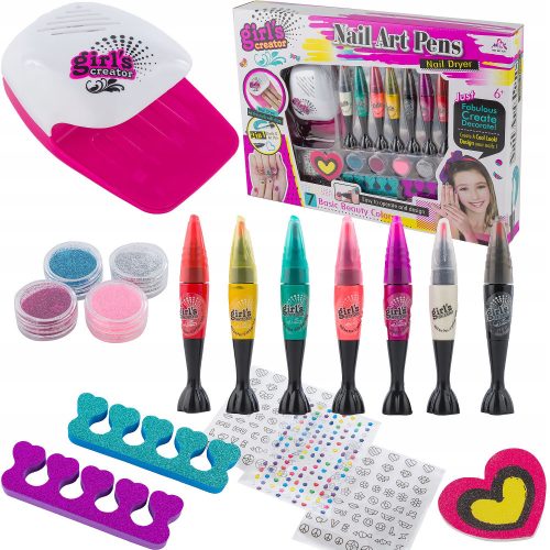  LARGE NAIL POLISH SET FOR CHILDREN