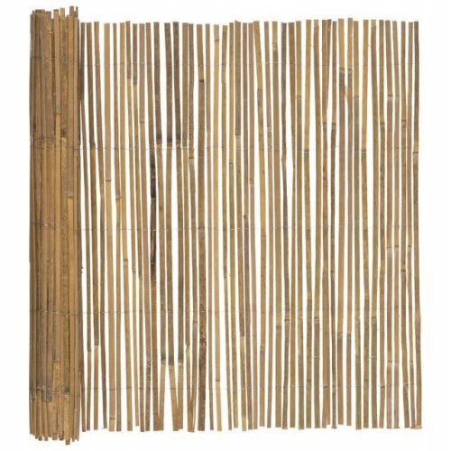  TAPIS DE PROTECTION EN BAMBOU POUR CLÔTURE, CLÔTURE 1,5x5 m