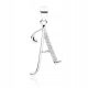  Sentiell pendant letter A silver 925