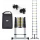 Ladder aluminum ladder 4.4 m up to 150 kg