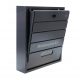 Darco Bedroom Briefcase 43.8x39.6x9 cm Anthracite