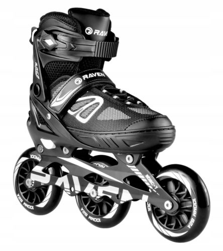  Patins Raven Advance Big Wheels Black, tailles 35-39, noirs