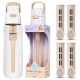  Dafi Solid filter bottle 0.7 l beige/brown + Dafi filter insert DAFI bottle filter 3 pcs.