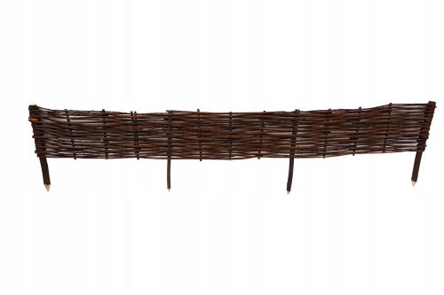  RABATKA EDGE FENCE MADE OF WICKER PALISADES 120x20