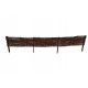  RABATKA EDGE FENCE MADE OF WICKER PALISADES 120x20