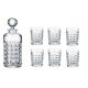 Jugs, carafes and milk jugs Bohemia Diamond Set 0.7 l