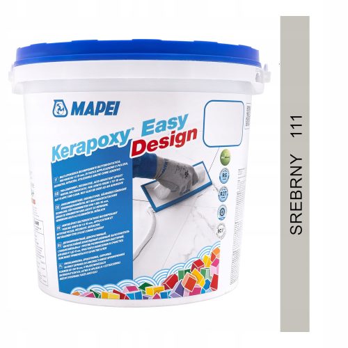 Mapei Epoxy Grout in the colours Grey and Silver 111 Silver 3 kg