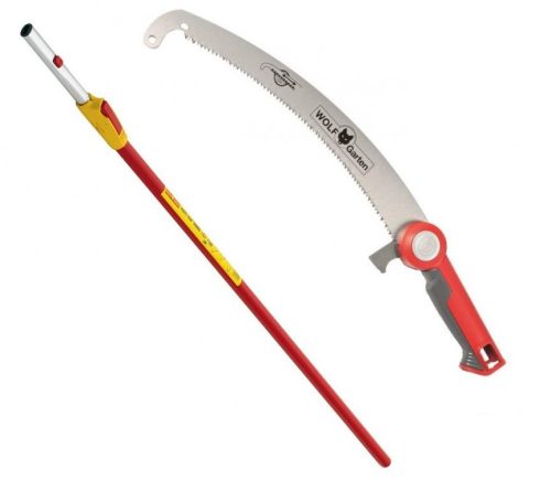 Saws for wood and branches Saw with telescopic handle Wolf Garten 37 cm