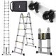 Ladder 6.6 m Aluminum 1 x 16 up to 150 kg