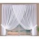  Ready-made voile curtain set 600 x 240 Guipure