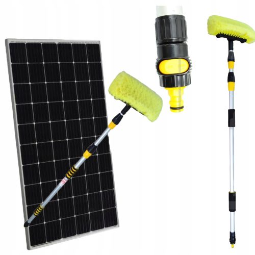  BROSSE POUR LAVAGE DE PANNEAUX PHOTOVOLTAÏQUES