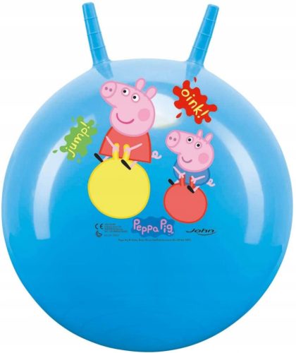 Blue bouncy ball from John Peppa Pig