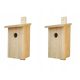 Boxes (houses) and birdhouses NEST BOX for birds, type B, blackbird, starling