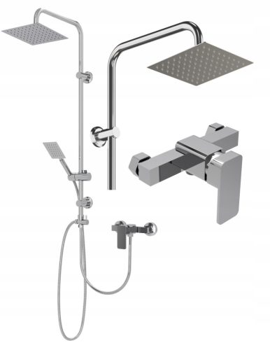 Granitan Zn4 surface-mounted shower set