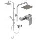 Granitan Zn4 surface-mounted shower set