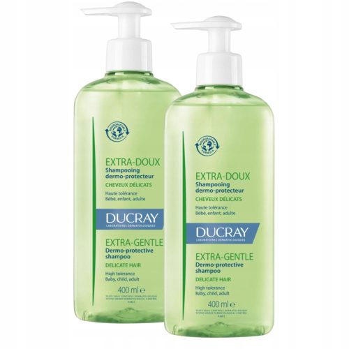 DUCRAY Extra Doux Gentle Moisturizing Shampoo for Frequent Use - 400 ml