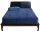 Chair cover Domidekor mattress cover, navy blue