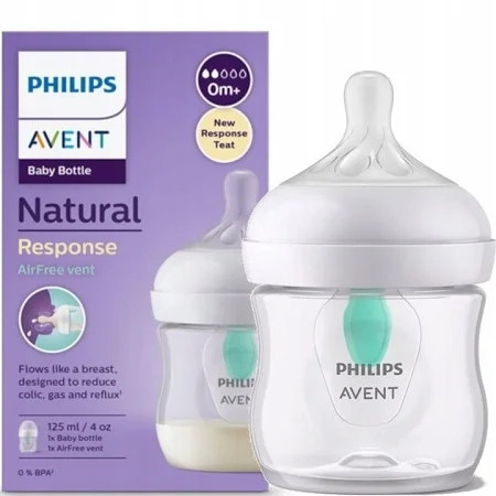  Philips Avent AirFree SCY670/01 biberon avec couvercle anti-colique 125 ml