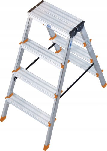 Krause Ladder 2.4 m Aluminium 1 x 4 up to 150 kg